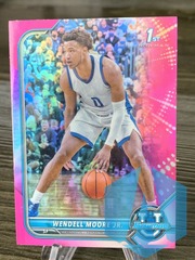 2021-22 Bowman University Chrome 1st Wendell Moore Jr. #82 Pink